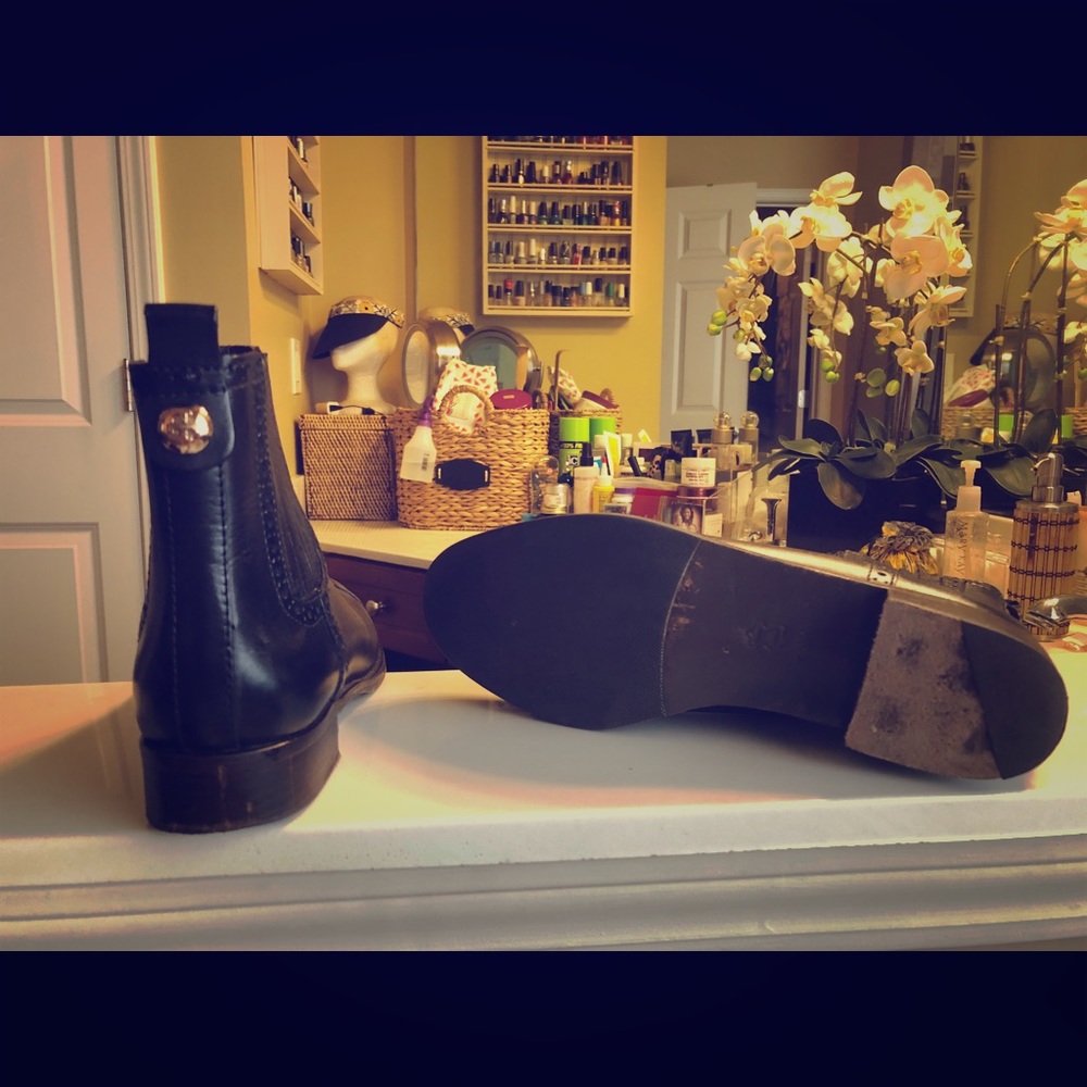 Black Tory Burch Ankle Boots